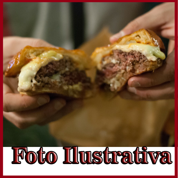 Hamburguesa en pan torpedo comun